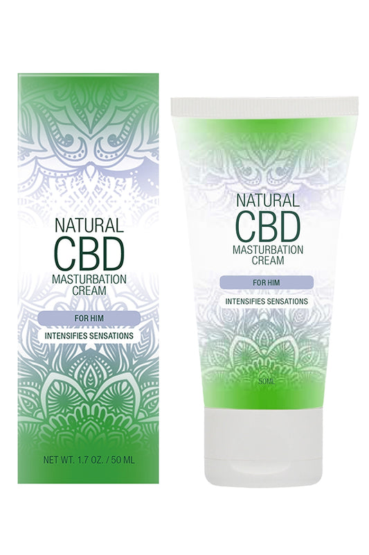 Crème de masturbation Homme Natural CBD