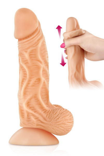 Gode ultra-réaliste 19 cm