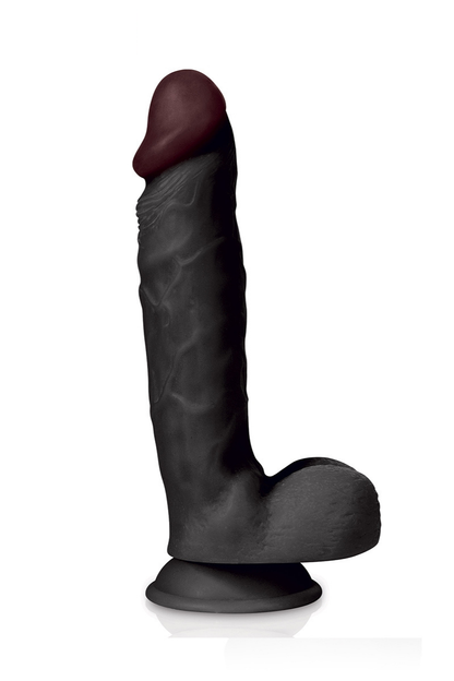 Gode réaliste Black 24 x 5 cm