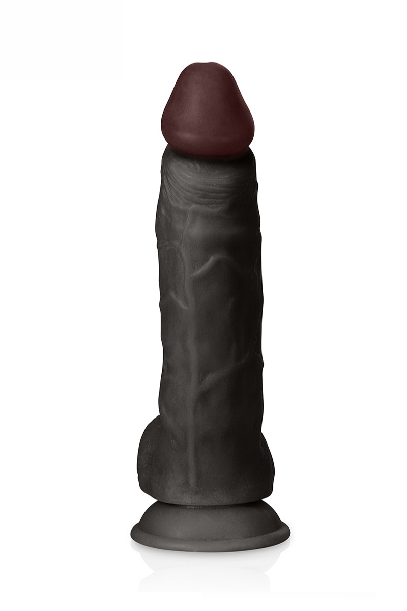 Gode réaliste Black 24 x 5 cm