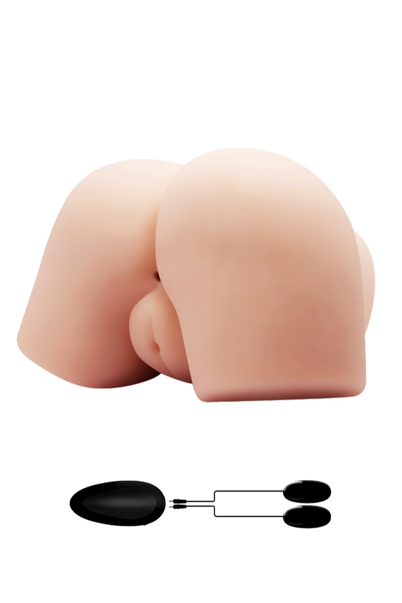 Masturbateur vibrant fesses rebondies