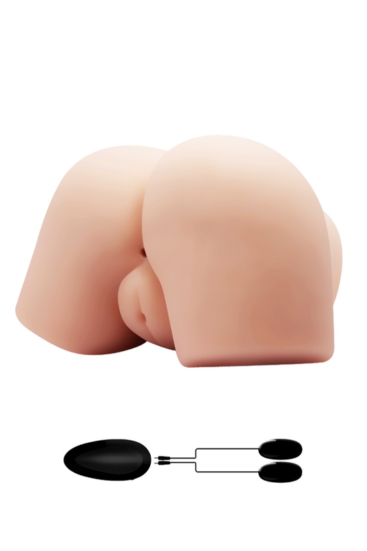Masturbateur vibrant fesses rebondies