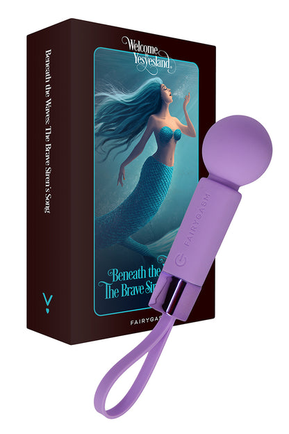 Mini vibro rechargeable violet