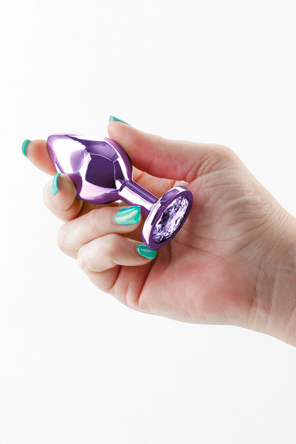 Plug bijou violet M