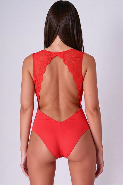 Body rouge Evalie