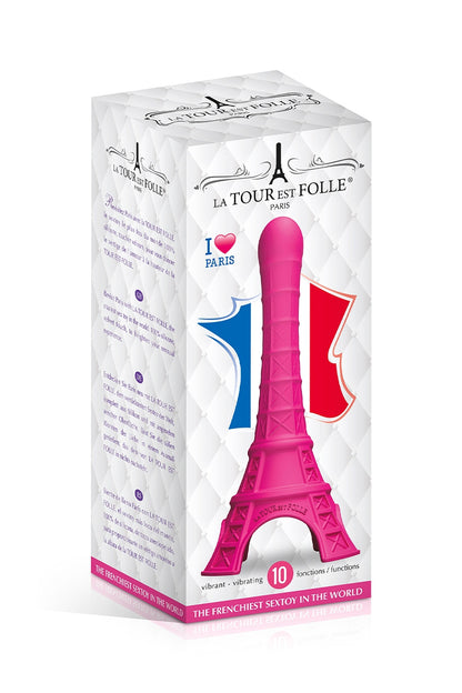 Vibromasseur La Tour Est Folle Rose