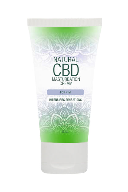 Crème de masturbation Homme Natural CBD