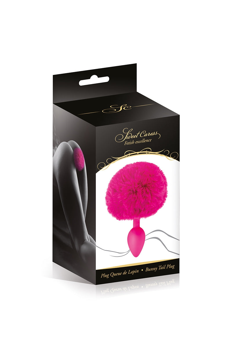 Plug queue de lapin Rose