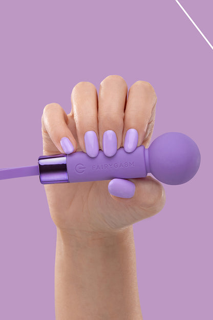 Mini vibro rechargeable violet