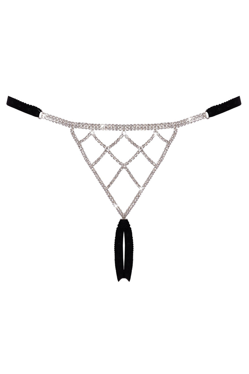 String ouvert strass