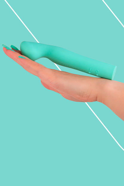 Vibro rechargeable vert