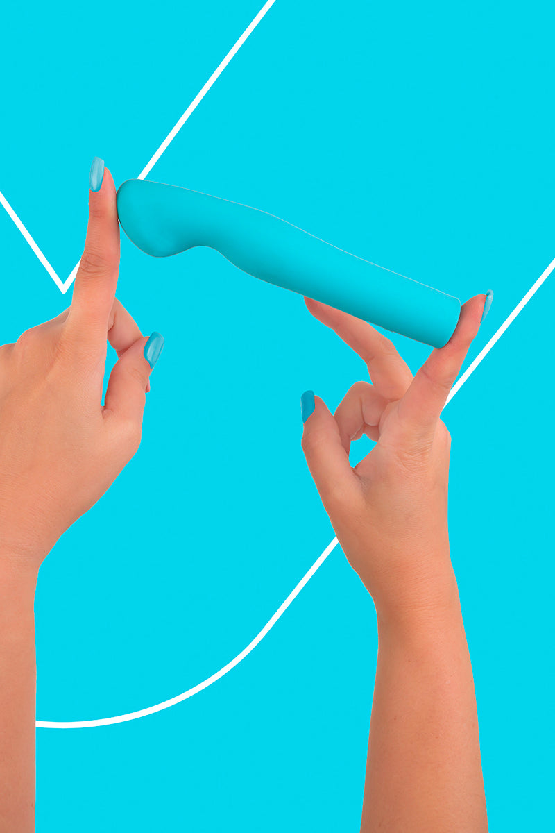 Vibro rechargeable bleu
