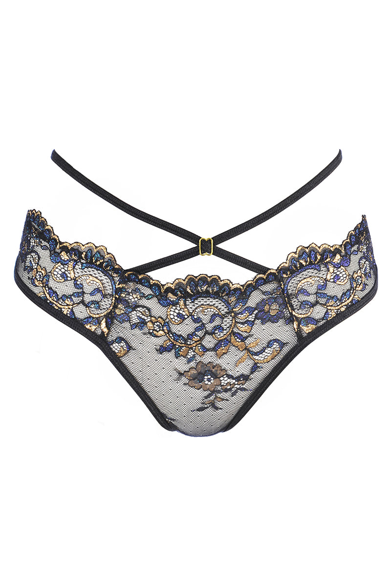 String dentelle Noir