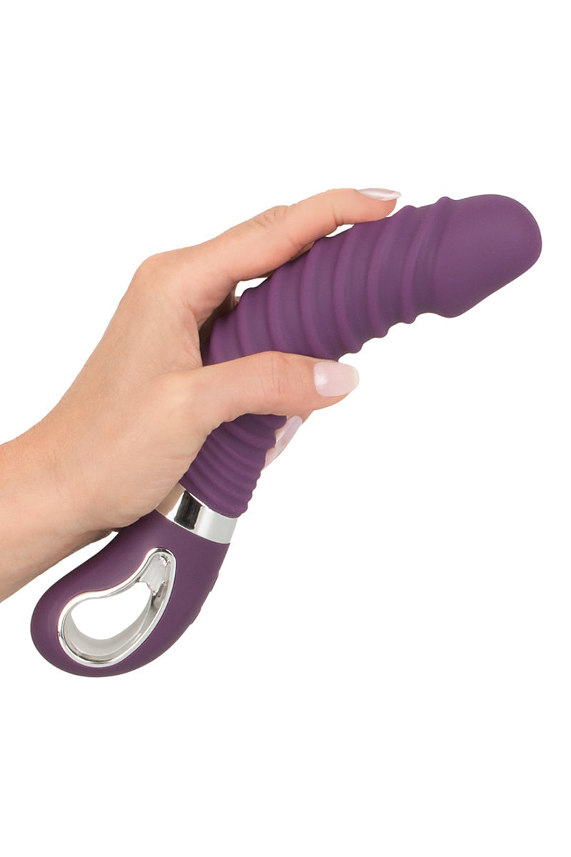 Vibro chauffant rechargeable 23,5 x 4,1 cm