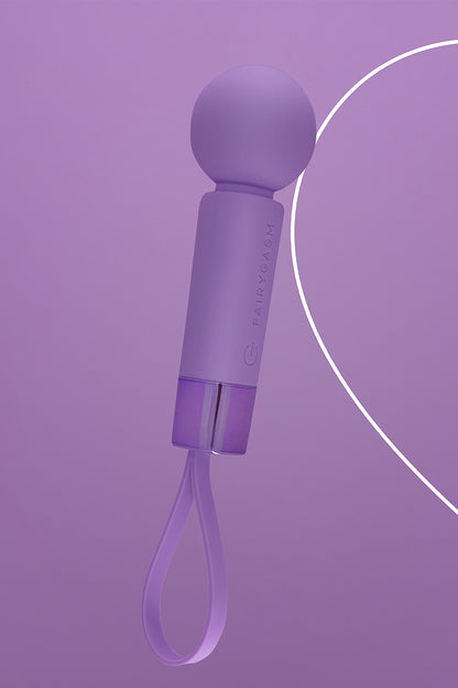 Mini vibro rechargeable violet