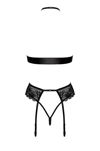 Ensemble Bondage Black Set 4 pièces Kiss