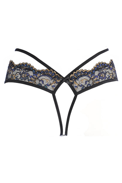 String dentelle Noir